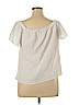 Adiva 100% Cotton White Short Sleeve Blouse Size XL - photo 2