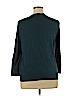 Ann Taylor LOFT Outlet 100% Cotton Teal Cardigan Size XL - photo 2
