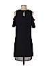 City Streets 100% Polyester Black Casual Dress Size 4 - photo 2