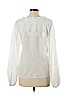 Vanilla Star 100% Viscose White Long Sleeve Blouse Size L - photo 2