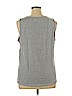 Ann Taylor LOFT Gray Sleeveless Top Size XL - photo 2