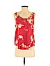 Forever 21 100% Rayon Orange Sleeveless Blouse Size S - photo 1
