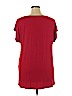 Westport Red Short Sleeve Top Size 1X - photo 2