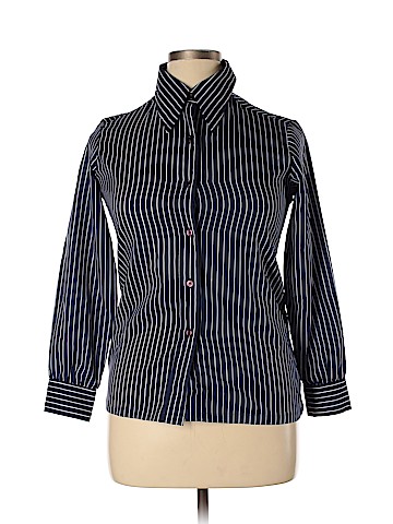 IF Carrini International Fashion 3/4 Sleeve Button-Down Shirt (view 1)