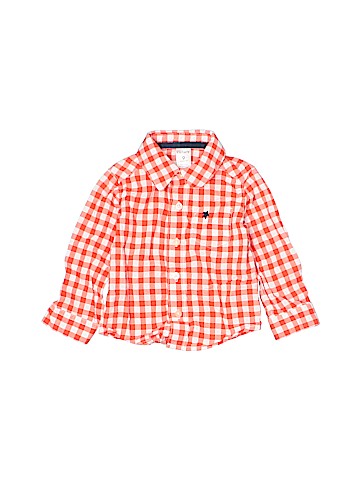 Carter's Long Sleeve Button-Down Shirt (view 1)