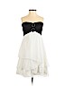Jessica McClintock for Gunne Sax White Cocktail Dress Size 3 - photo 1