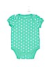 Baby Gap 100% Cotton Green Short Sleeve Onesie Size 0-3 mo - photo 1