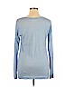 PureDKNY 100% Linen Blue Long Sleeve Top Size L - photo 2