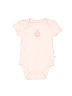 Baby Gap 100% Cotton Pink Short Sleeve Onesie Size 0-3 mo - photo 1