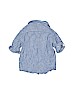 Zara Kids 100% Cotton Blue Short Sleeve Button-Down Shirt Size 5 - photo 2