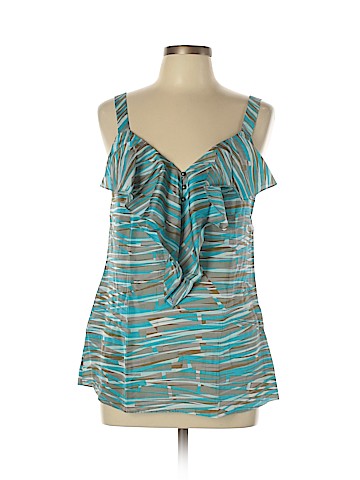 Banana Republic Sleeveless Silk Top (view 1)