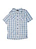 REI 100% Cotton Blue Short Sleeve Button-Down Shirt Size 14 - 16 - photo 1