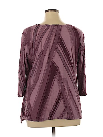 Simply Vera Vera Wang 3/4 Sleeve Top (view 2)