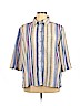 Allison Daley 100% Polyester Blue 3/4 Sleeve Top Size 18 - photo 1