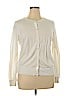 Ann Taylor LOFT 100% Cotton Ivory Cardigan Size XL - photo 1