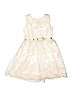Jona Michelle 100% Polyester Ivory Special Occasion Dress Size 10 - photo 1