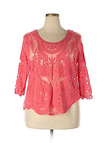 Simply Emma 3/4 Sleeve Blouse (view 1)