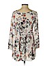 Kendall & Kylie 100% Rayon Ivory Long Sleeve Button-Down Shirt Size S - photo 2