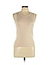 Faconnable Tan Sleeveless Top Size L - photo 1