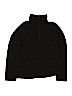 Lands' End 100% Polyester Black Fleece Jacket Size 10 - 12 - photo 1