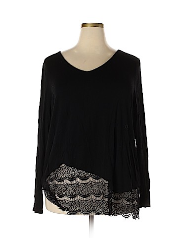 Lane Bryant Long Sleeve Top (view 1)