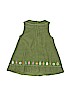 Gymboree 100% Cotton Print Green Dress Size 6-12 mo - photo 2