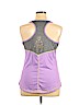 Bally Total Fitness 100% Polyester Purple Active Tank Size XL - photo 2