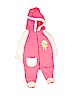 Coney Isle Color Block Pink Long Sleeve Outfit Size 3-6 mo - photo 1