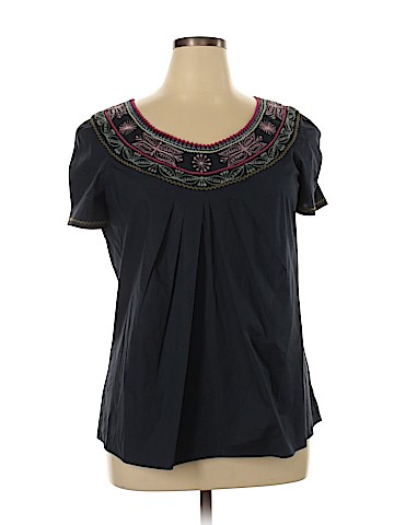 Peruvian Connection Short Sleeve Blouse (view 1)