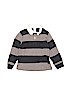 Gymboree 100% Cotton Gray Long Sleeve Polo Size 4 - photo 1