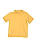 Lands' End 100% Cotton Gold Short Sleeve Polo Size 8 - photo 1