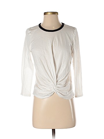 Aqua Long Sleeve Top (view 1)