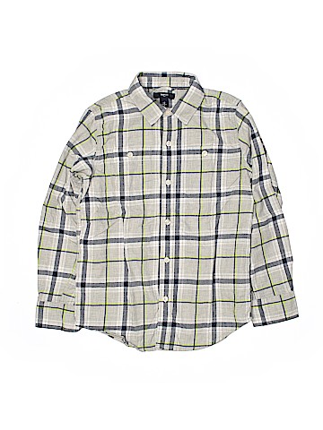 Gap Kids Outlet Long Sleeve Button-Down Shirt (view 1)