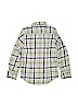 Gap Kids Outlet 100% Cotton Plaid Gray Long Sleeve Button-Down Shirt Size M (youth) - photo 2