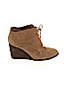Lucky Brand 100% Leather Tan Ankle Boots Size 10 - photo 1