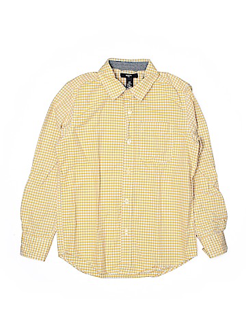 Gap Kids Outlet Long Sleeve Button-Down Shirt (view 1)