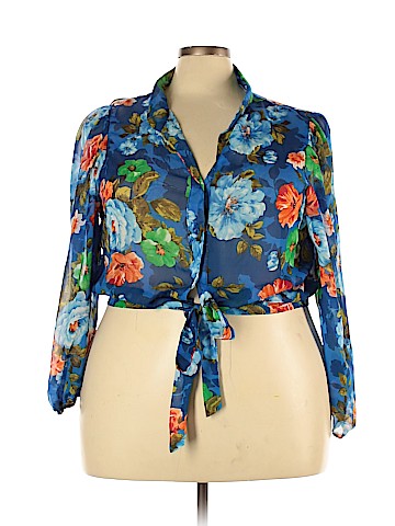 Caren Sport Long Sleeve Blouse (view 1)