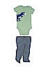 Carter's 100% Cotton Green Short Sleeve Onesie 0-3 MO / 3 MO - photo 1