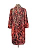 Etcetera 100% Silk Orange Casual Dress Size 8 - photo 2