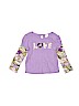 Gymboree 100% Cotton Floral Purple Long Sleeve T-Shirt Size 3T - photo 1