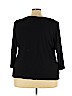 Grace Black 3/4 Sleeve Top Size 3X - photo 2