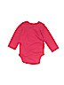 The Children's Place 100% Cotton Red Long Sleeve Onesie Size 6-9 mo - photo 2