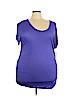 INC International Concepts 100% Rayon Purple Casual Dress Size 3X - photo 1
