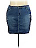 Lane Bryant Blue Denim Skirt Size 24 - photo 1
