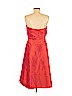 Jim Hjelm Occasions 100% Silk Orange Cocktail Dress Size 14 - photo 2