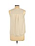 Monteau 100% Polyester Ivory Sleeveless Blouse Size L - photo 2