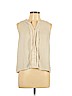 Monteau 100% Polyester Ivory Sleeveless Blouse Size L - photo 1