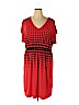 Lane Bryant Red Casual Dress Size 14 - 16 Plus - photo 1