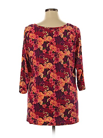 Isaac Mizrahi LIVE! 3/4 Sleeve Top (view 2)