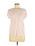 H&M 100% Viscose Pink Short Sleeve T-Shirt Size XS - photo 1